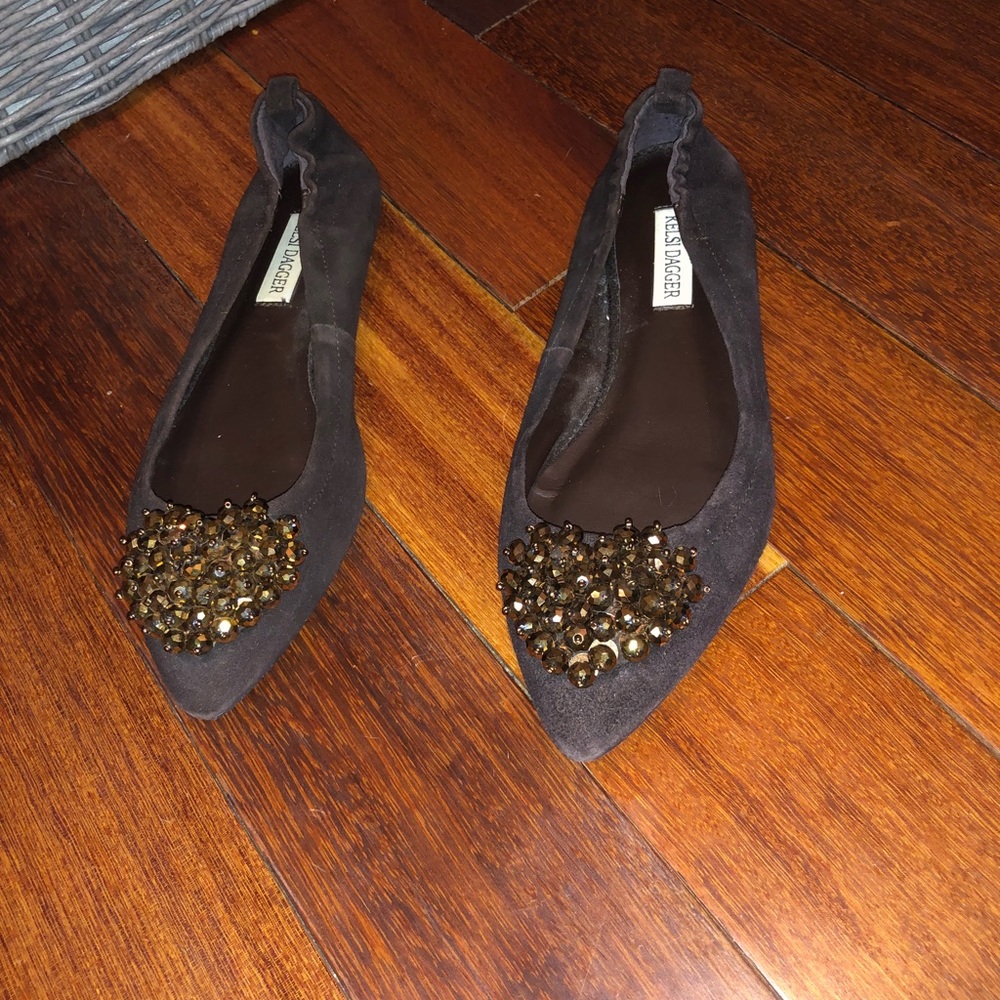 Flats with a heart.